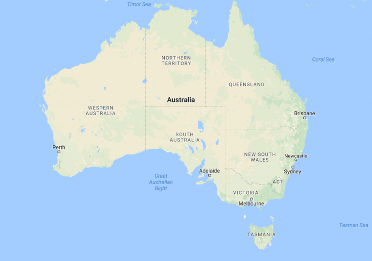 Australian Map 